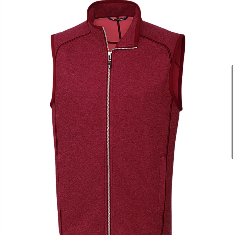 Cutter & Buck Mainsail Sweater-Knit Mens Full Zip Vest
MCO00047